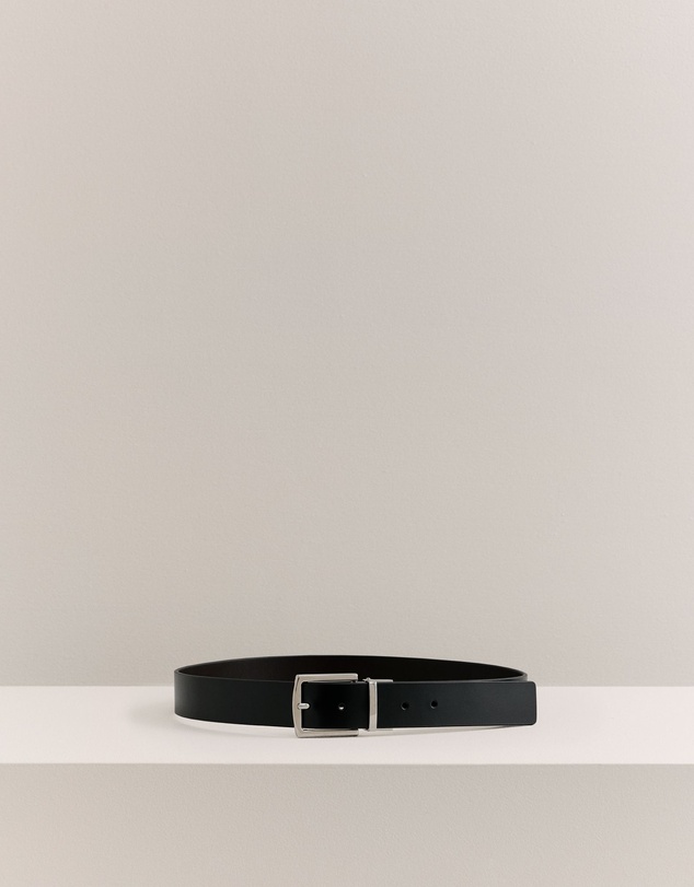 Trenery - Tarna Reversible Belt in Black