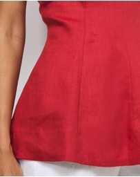 AERE - Bria Linen Top