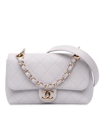 Pre-Loved by Azura Reborn - Pre-Loved Small Stitched Caviar City Walk Flap
