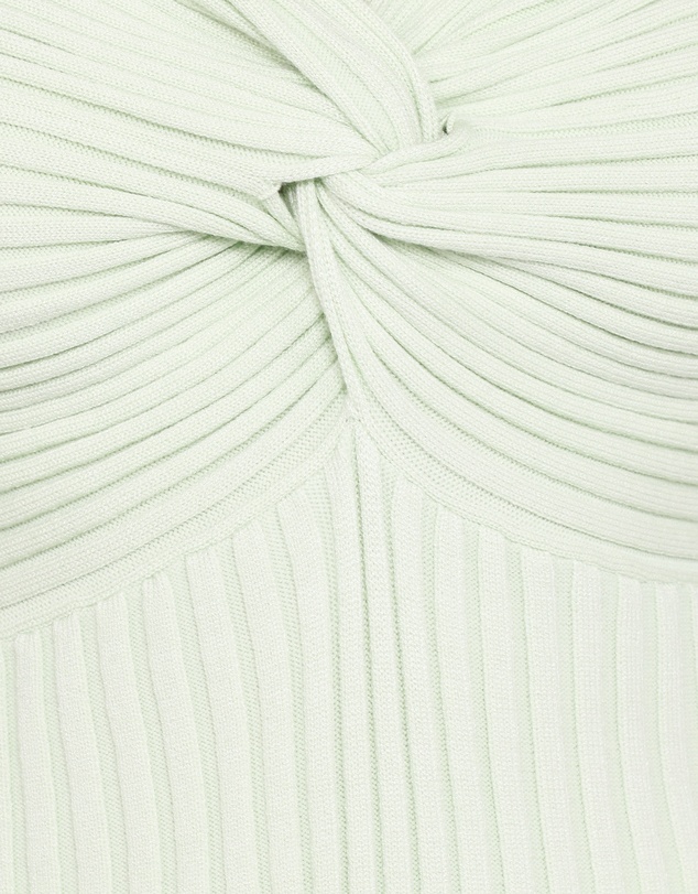 Petal & Pup - Demi Twist Detail Knit Top - Sage