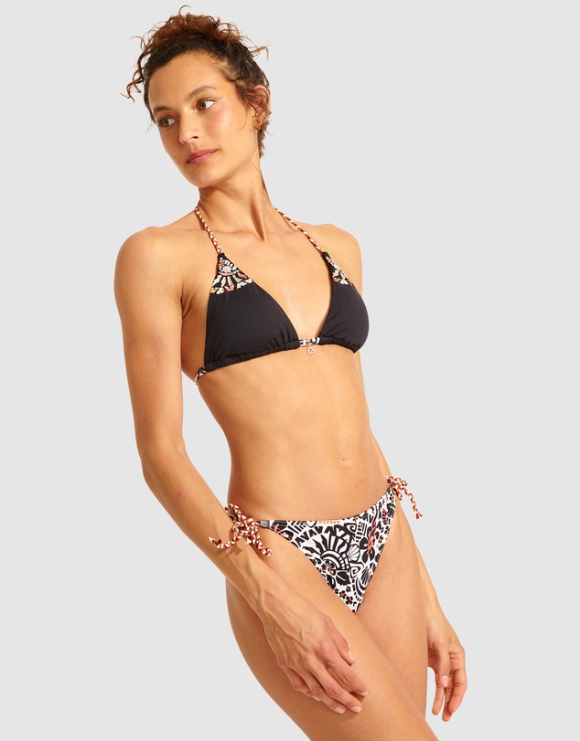Banana Moon - Tomales Jaka Tribal Print Tie Side Bikini Bottom