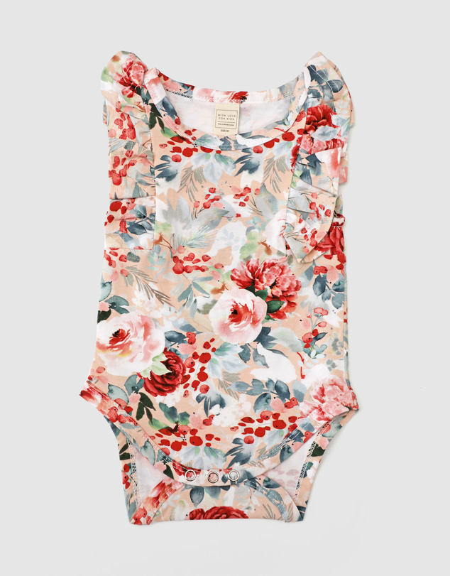 WITH LOVE FOR KIDS - Shimmy Tank Onesie - Babies