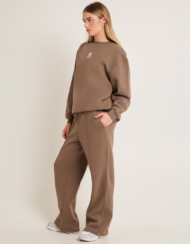 Subtitled - Spiros Oversized Crew Jumper
