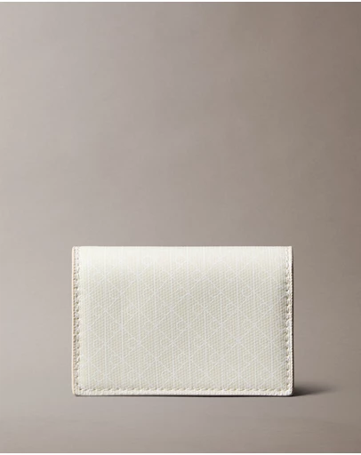 Calvin Klein - Allover Monogram Logo Accordion Card Case