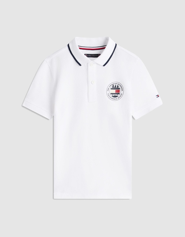 Tommy Hilfiger - Graphic Short Sleeve Polo - Kids