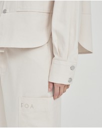 FRIEND of AUDREY - Cotton Drill Skirt