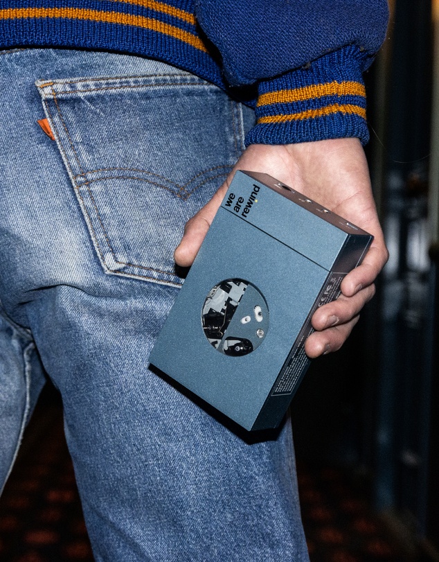 We Are Rewind - We Are Rewind Portable Cassette Player & Recorder - Kurt, Blue