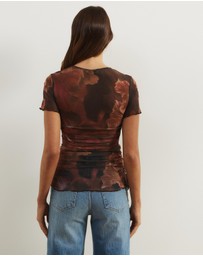 Atmos&Here - Elsie Mesh Top
