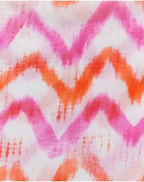 ALEXANDRA - Tobias Dress Pink Orange Zig Zag