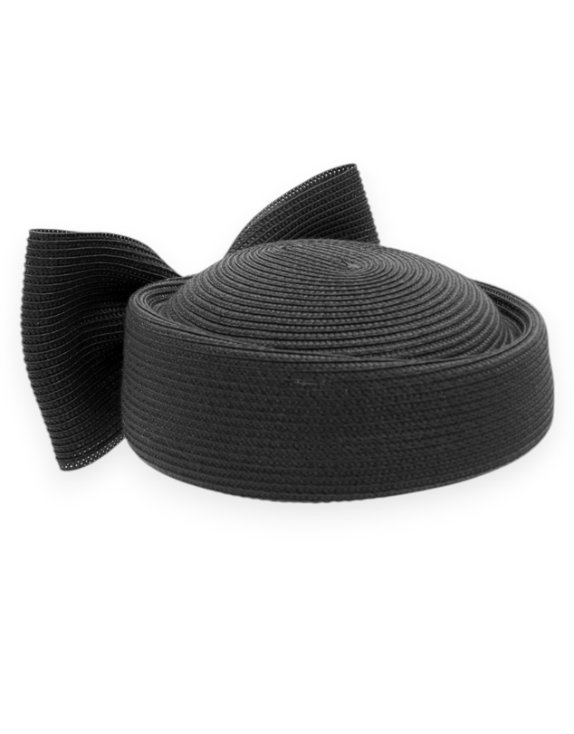 Morgan & Taylor - Tara Racewear Pillbox Hat in Black