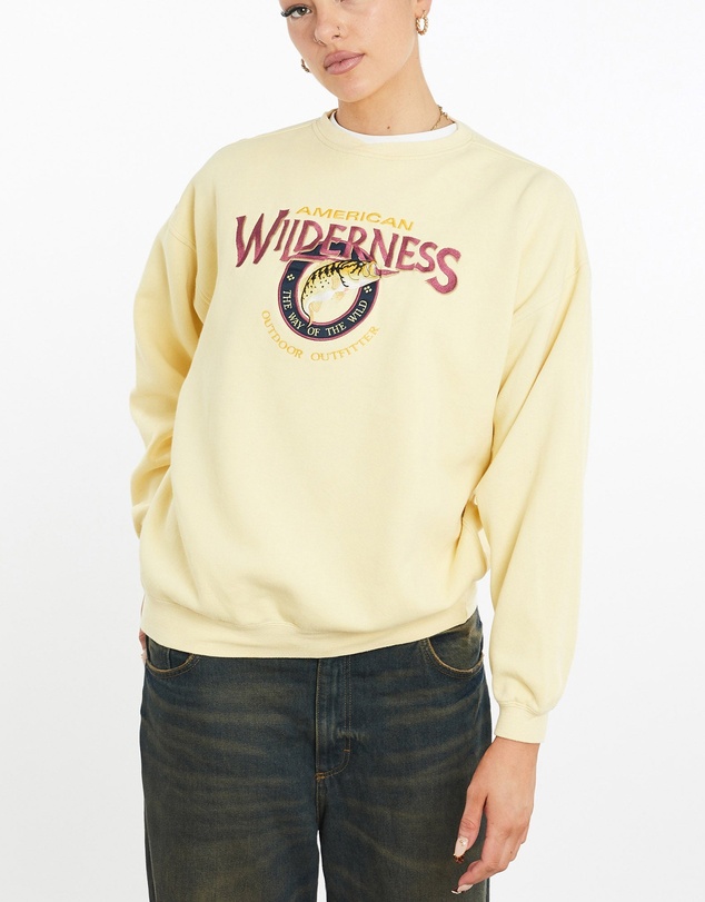 Vintage by The Real Deal - Pre Loved - Vintage American Wilderness Wildlife Sweatshirt