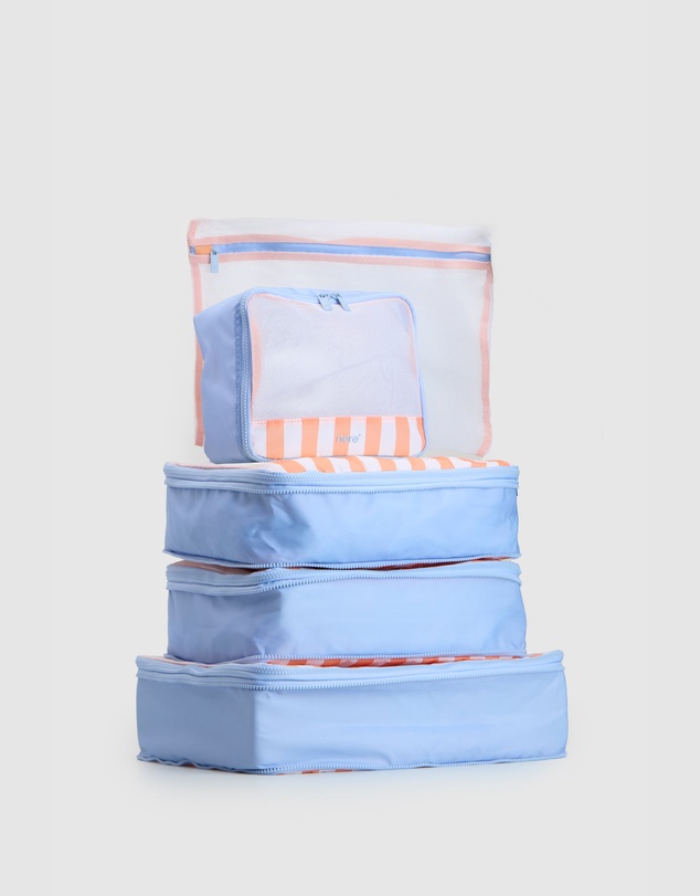 Nere - Stripe Compression Packing Cubes