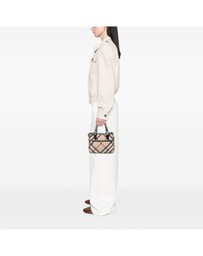 Pre-Loved by Azura Reborn - Pre-Loved Supernova Check Coated Canvas Tote