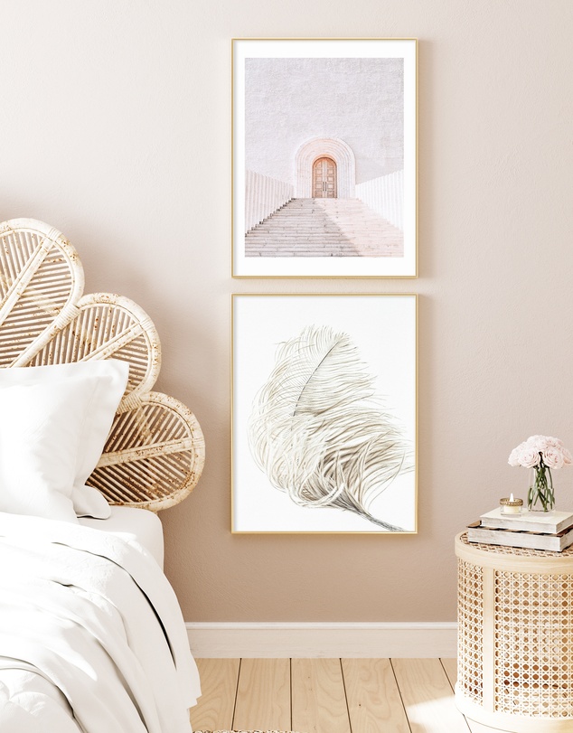 Olive et Oriel - Porte de Lumiere Art Print