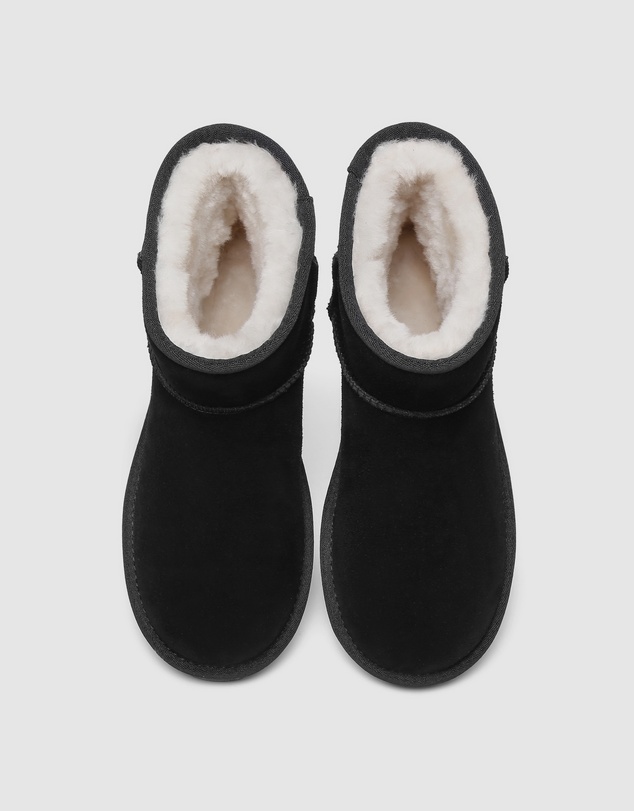 EVERAU - Australian Shepherd Ugg Mini Classic Suede Cow Suede Upper UGG Boots