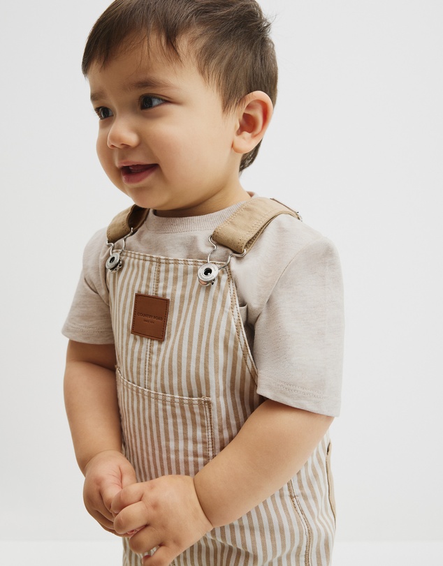Country Road - Organically Grown Cotton Railroad Overall