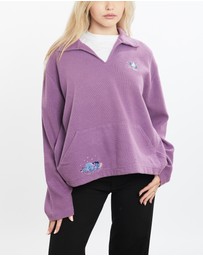 Vintage by The Real Deal - Pre Loved - Vintage 90s Disney Winnie The Pooh 'Eeyore' Collared Sweatshirt