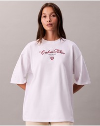 Calvin Klein Jeans - Script Logo Graphic Relaxed T-Shirt