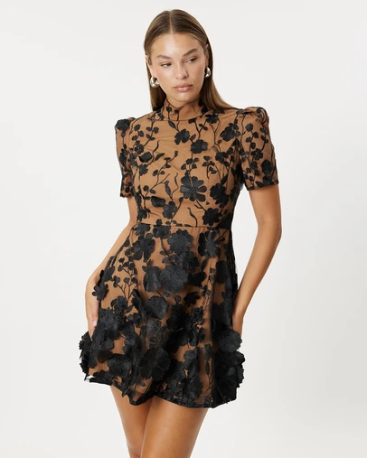 Honey and Beau - Enchanted Garden Aline Dress