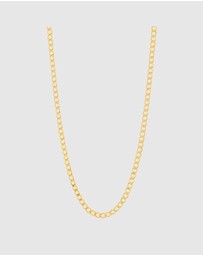 Najo - Marchioness Yellow Gold Chain Necklace (45cm+ext)