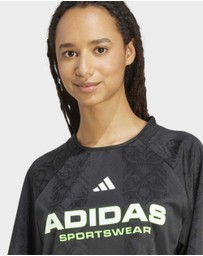 adidas Sportswear - Tiro x Common Goal Jacquard Tee Womens