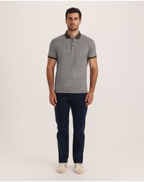 SABA - Bale Geo Print Cotton Polo