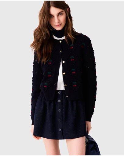 Maje - Minted Cardigan