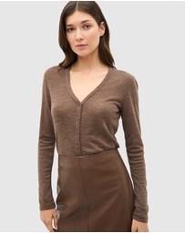Seed Heritage - Australian Merino Cropped Cardigan