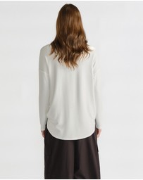 Decjuba - D-Luxe LS Logo Top