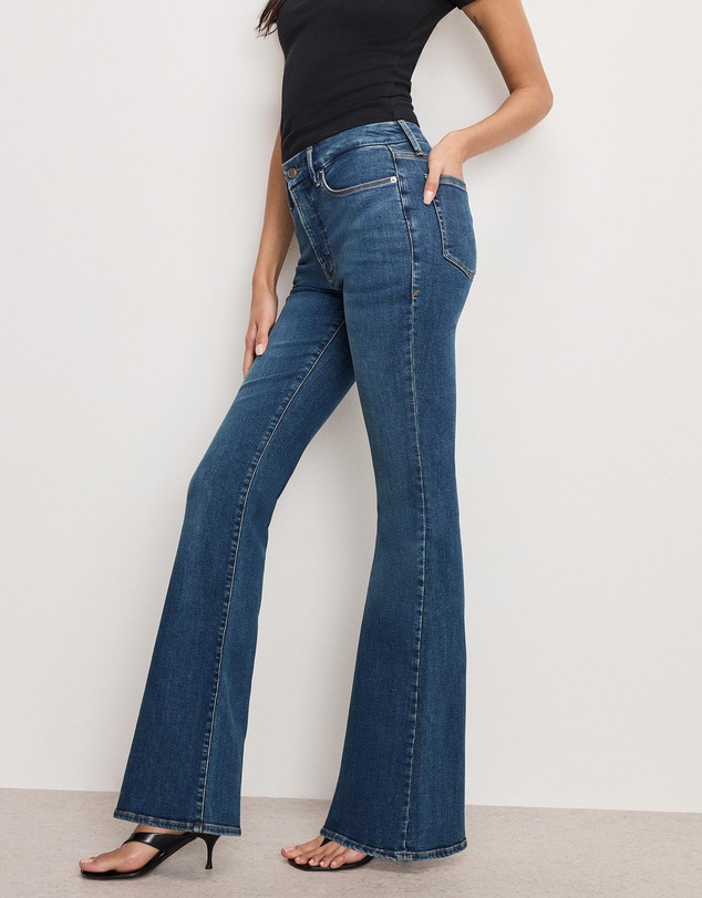 Good American - Good Legs Flare Jeans