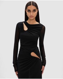 MISHA - Kallie Mesh Dress