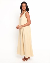 Petal & Pup - Lia Maxi Dress - Lemon