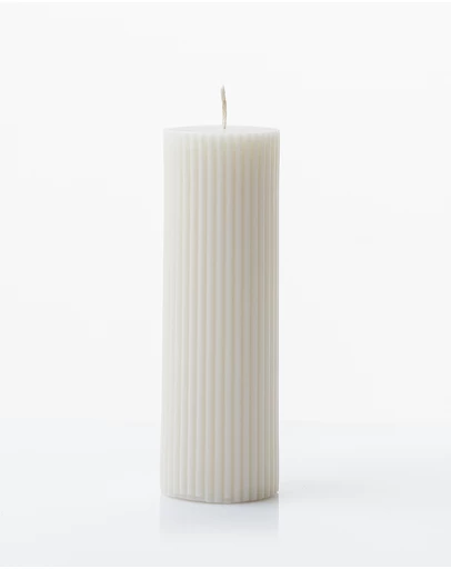 XRJ Celebrations - Pillar White Candle