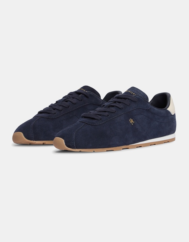 Tommy Hilfiger - TH Bella Low Runner Suede Sneakers - Women's