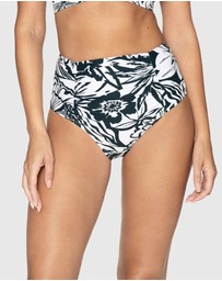 Nip Tuck Swim - Green Nostaligic Summer Bette Swim Pant