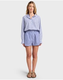 Academy Brand - Alma Stripe Poplin Short
