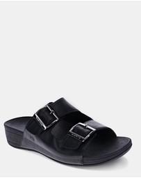 Mia Vita - Flynn Slide - Black