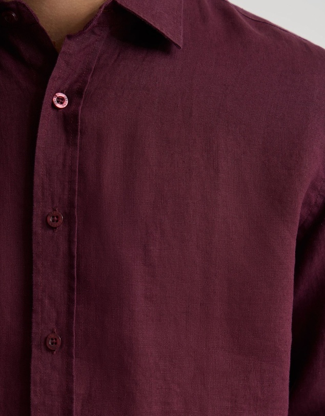 Oxford - Copper European Linen Shirt