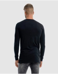 Xander - Grid Long Sleeve Tee