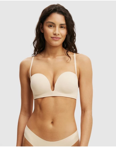 Cotton On Body - U Wire Strapless Push Up Bra