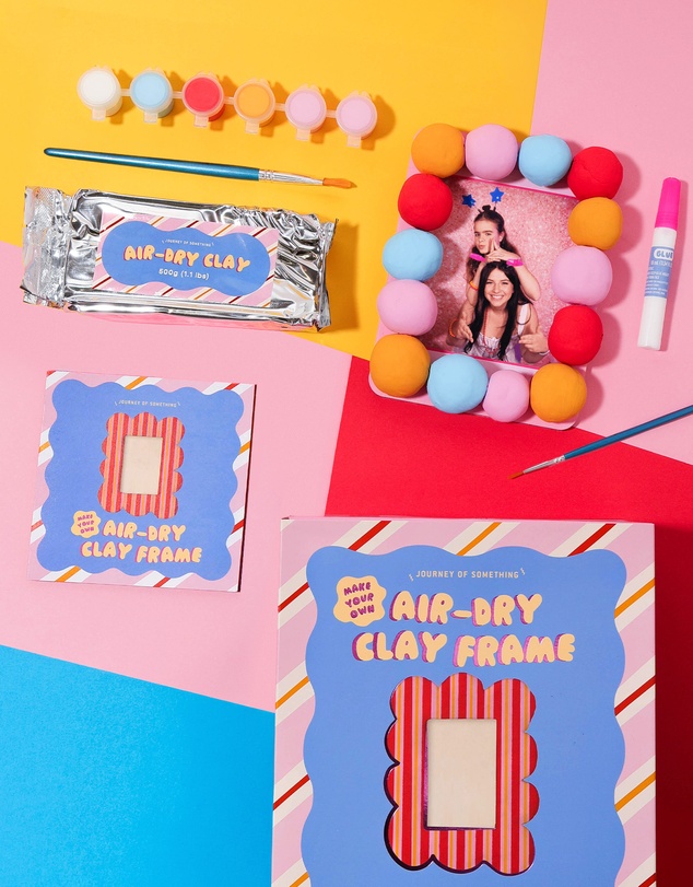 Journey Of Something - Make Your Own Air Dry Clay Frame