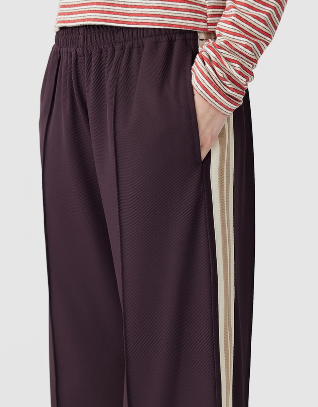 Bassike - Wide Leg Athletic Tape Pants
