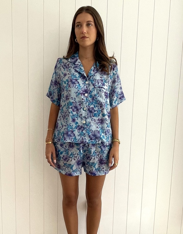 SILK MAGNOLIA - Silk Chiffon Pyjamas