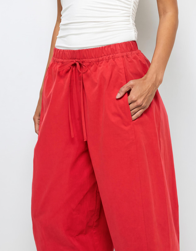 AERE - Organic Cotton Barrel Leg Pants