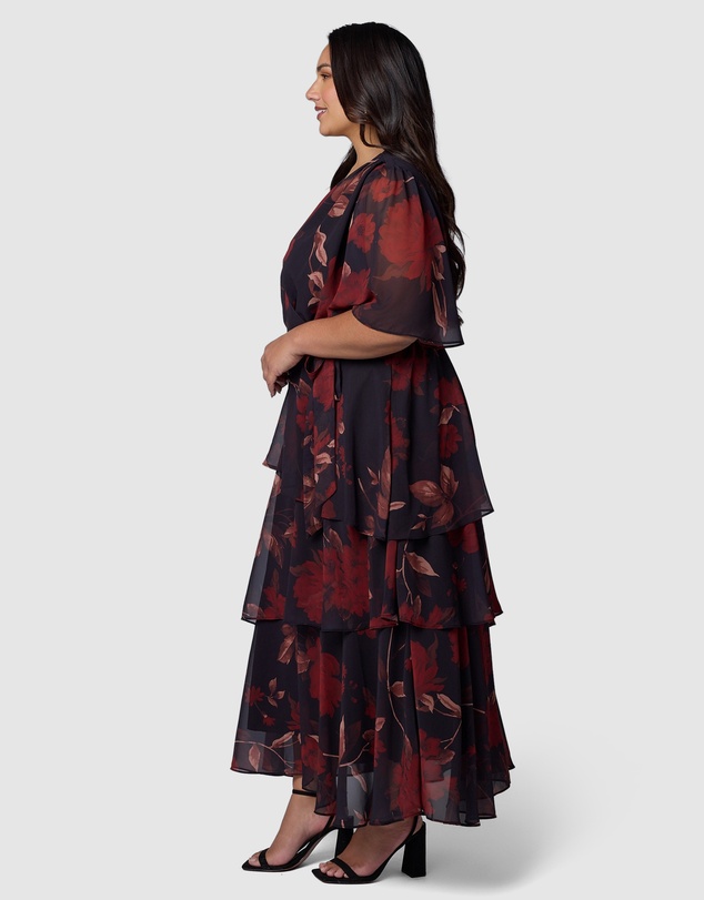 Pink Dusk by Curve Project - Hypnotic Maxi Dress