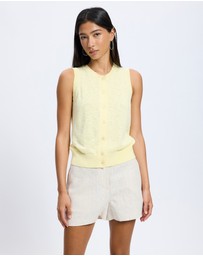 White By FTL - Kyra Knit Top
