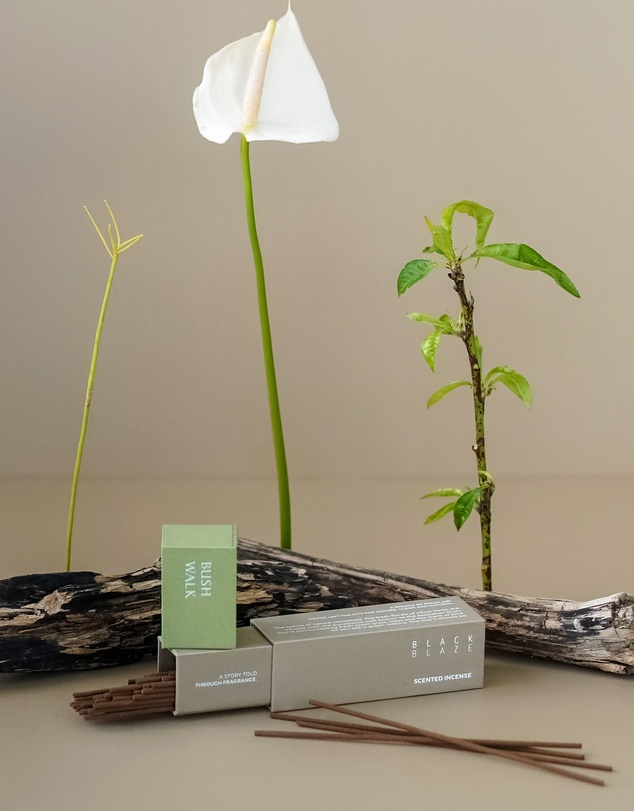 Black Blaze - Bush Walk Scented Incense