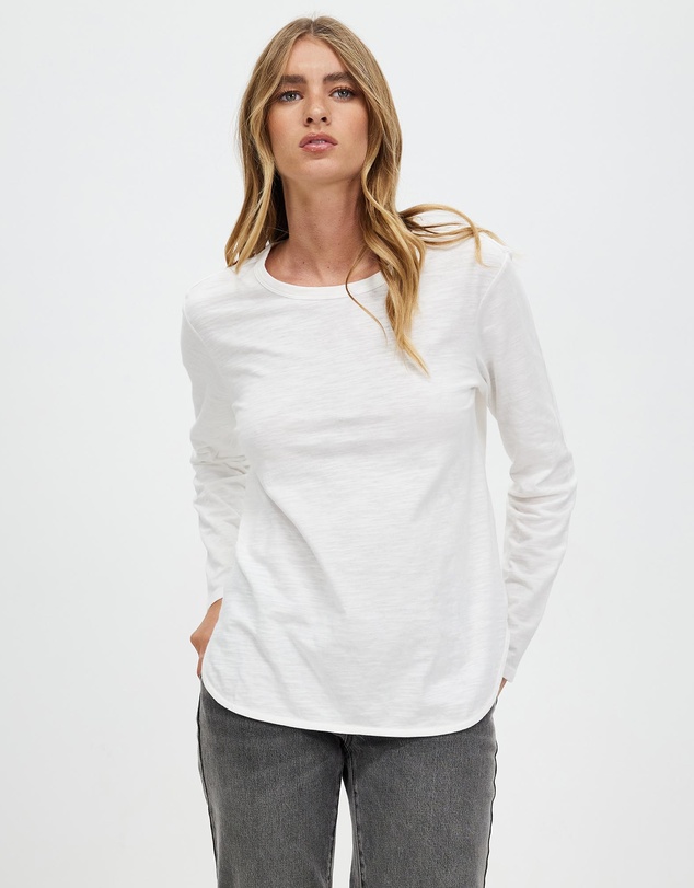 White By FTL - Leo Long Sleeve Tee