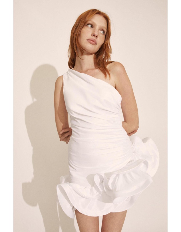 Bardot - Silvania Ruffle Mini Dress