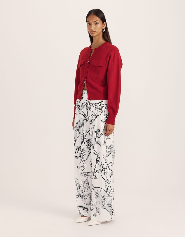SABA - Amaya Boiled Wool Bomber
